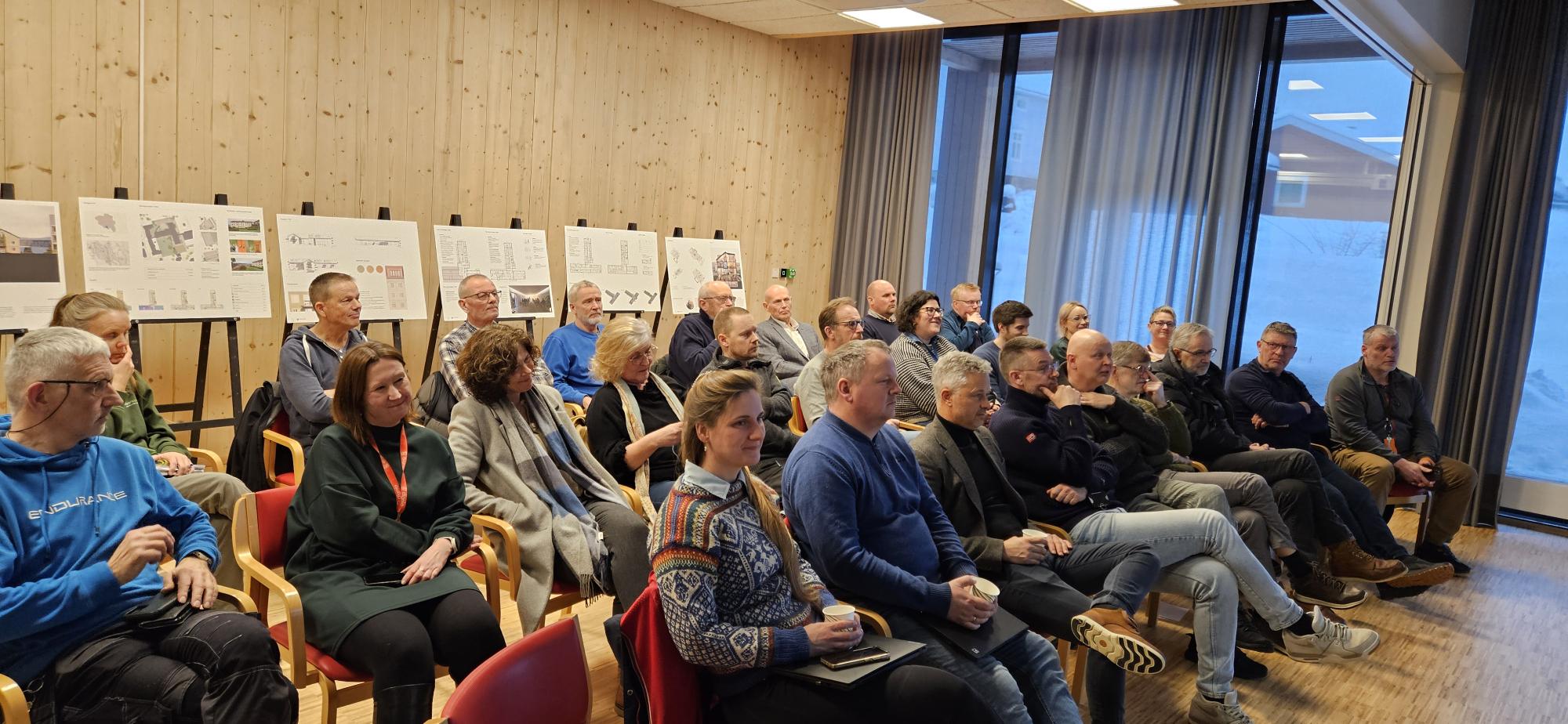 Bilde av publikum