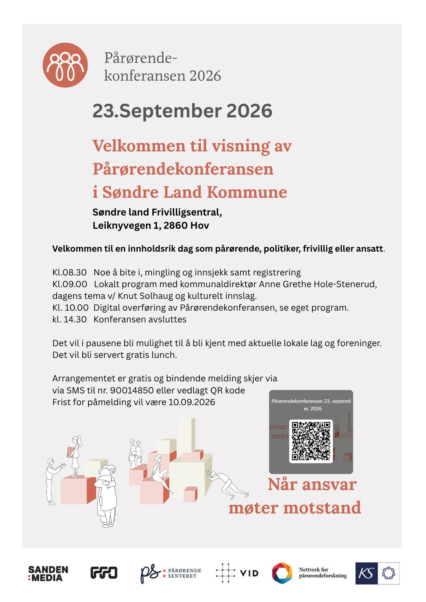 Pårørendekonferanse program