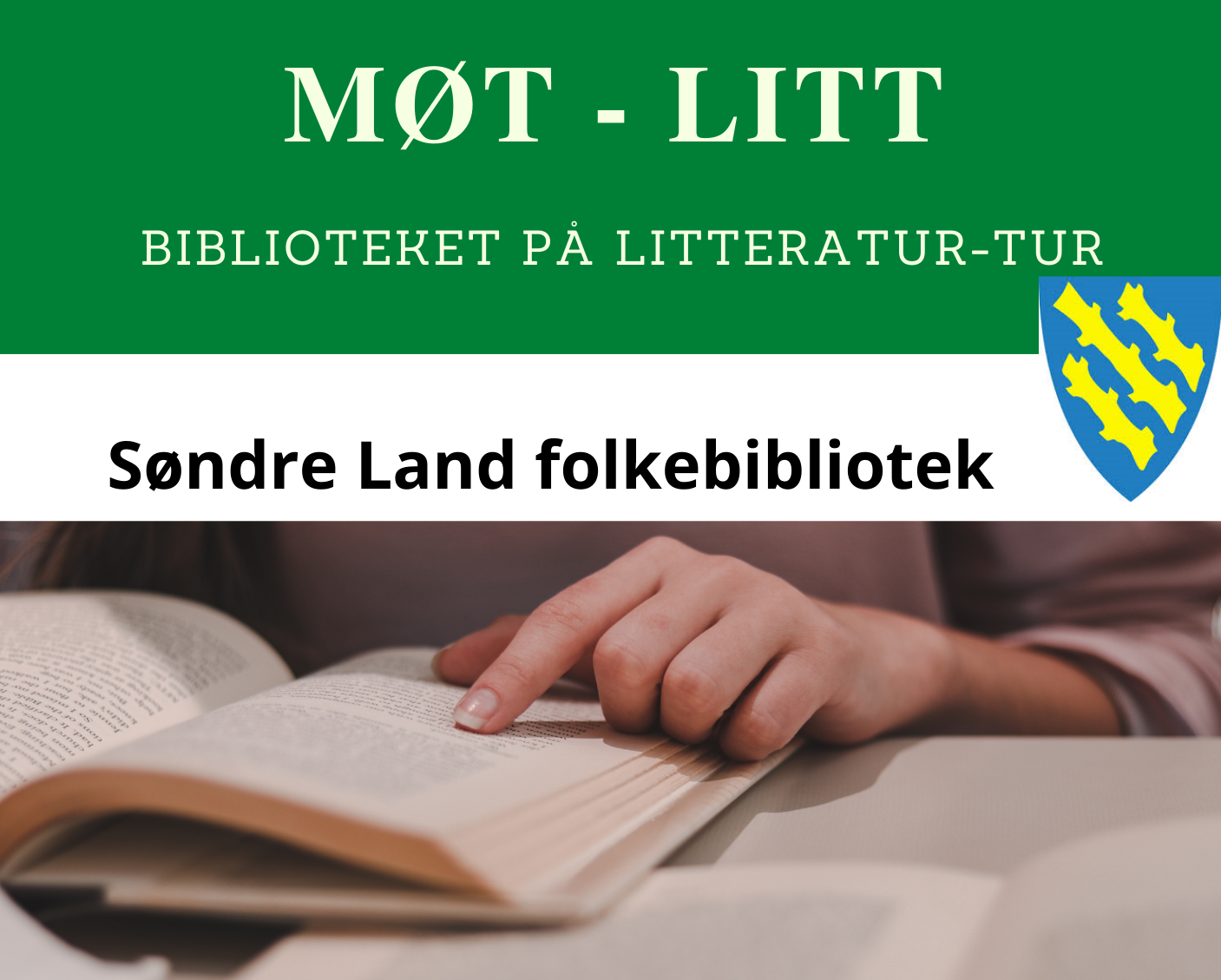 Møt Litt Logo Biblioteket på litteratur-tur